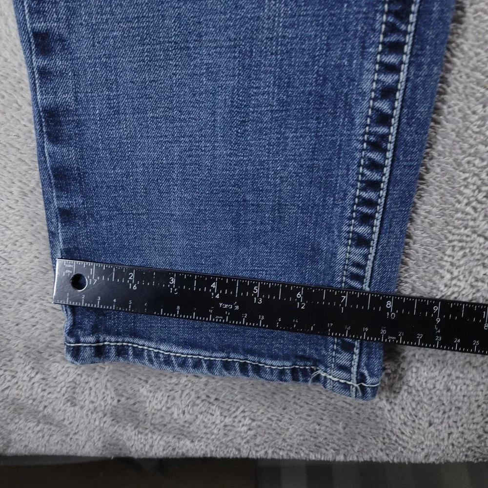 Ariat M7 Jeans Mens 32x34 Blue Rocker Straight Medium Wash Stretch Denim Comfort